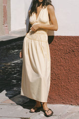 Saja Maxi Dress Banana - Final Sale