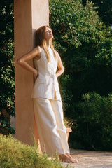 Jane Vest Butter - Final Sale