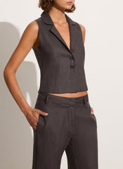 Gabriel Top Charcoal - Final Sale