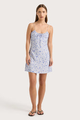 Pau Mini Dress Blossom Blue - Final Sale