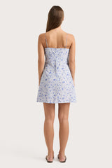 Pau Mini Dress Blossom Blue - Final Sale