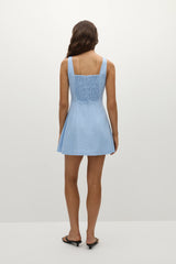 Felice Mini Dress Mineral Blue - Final Sale