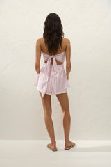 Isole Top Fiori Stripe Palazzo - Final Sale