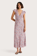 Esson Midi Dress Valerie Floral Multi - Final Sale
