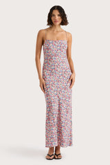 Lusia Midi Dress Valerie Floral Multi - Final Sale