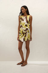 Souline Mini Dress Mila Geometric Print