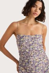 Clara Maxi Dress Valerie Floral Purple - Final Sale