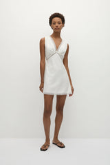Denise Mini Dress White - Final Sale