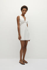 Denise Mini Dress White - Final Sale
