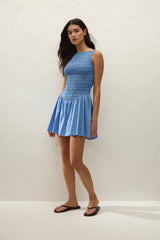Martina Mini Dress Venice Blue - Final Sale
