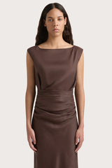 Adelia Maxi Dress Bistre - Final Sale
