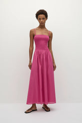 Phoebe Maxi Dress Cerise - Final Sale
