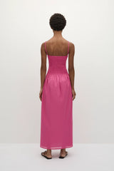 Phoebe Maxi Dress Cerise - Final Sale
