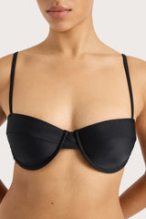 Farrah Bikini Top Black - Final Sale