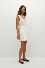 Maja Mini Dress White - Final Sale