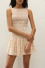 Gala Mini Dress Linnea Dot Panna - Final Sale