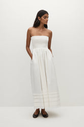 Iben Midi Dress White - Final Sale