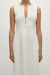 Melia Maxi Dress White - Final Sale