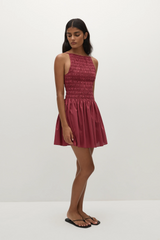 Laia Mini Dress Rhubarb - Final Sale