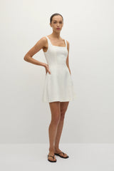 Felice Mini Dress White - Final Sale