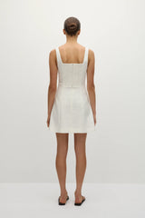 Felice Mini Dress White - Final Sale