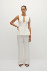Melia Top White - Final Sale