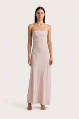 Lusia Maxi Dress Oliander Blush - Final Sale