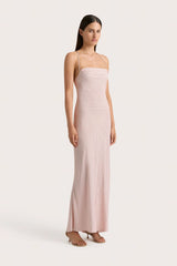 Lusia Maxi Dress Oliander Blush - Final Sale