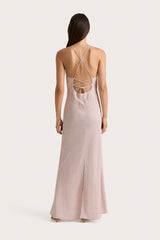 Lusia Maxi Dress Oliander Blush - Final Sale