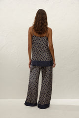 Aina Top Juanita Swirl Indigo - Final Sale