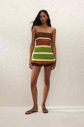 Miel Short Valencia Stripe