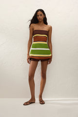 Miel Short Valencia Stripe
