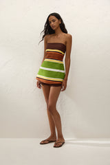 Miel Short Valencia Stripe