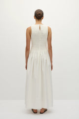 Alena Maxi Dress White - Final Sale