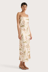 Yolaine Midi Dress Jardin Floral Blush - Final Sale