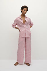 En Vau Oversized Shirt Riviera Stripe - Final Sale