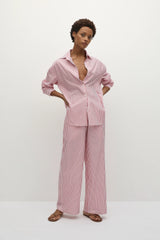 En Vau Oversized Shirt Riviera Stripe - Final Sale