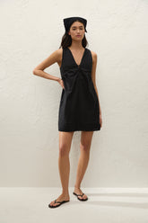 Dion Mini Dress Fiore Lace Black - Final Sale