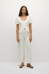 Jean Pant White