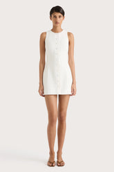 Eveline Mini Dress White - Final Sale