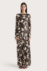 Faroe Maxi Dress Eden Print - Final Sale
