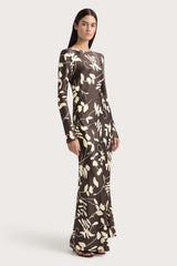 Faroe Maxi Dress Eden Print - Final Sale