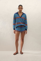 Carlo Short Juan Stripe