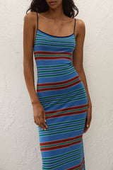 Lucy Maxi Dress Juan Stripe