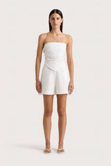 Antibes Strapless Top White - Final Sale