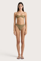 Henni Bikini Bottom Khaki - Final Sale