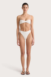 Evora Bikini Top White - Final Sale