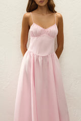 Vares Midi Dress Palazzo