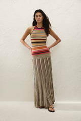 Maretta Maxi Dress Murano Amber - Final Sale