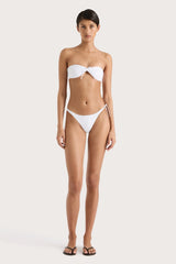 Bandol Bikini Bottom White - Final Sale